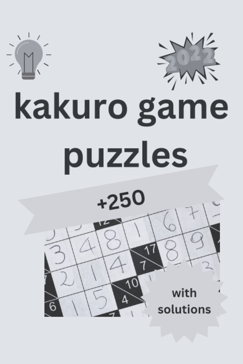 Buy kakuro game puzzles for adult, normal difficulty, Good quality