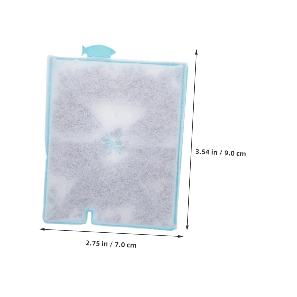 BESPORTBLE 24piezas Almohadillas De Algodón para Acuarios Repuestos De Filtro Compatibles Filtración y Práctica para Peceras