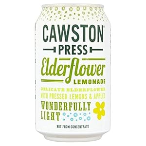 Cawston – Sprankelende vlierbloem limonade – Blikken – 330ml x 24