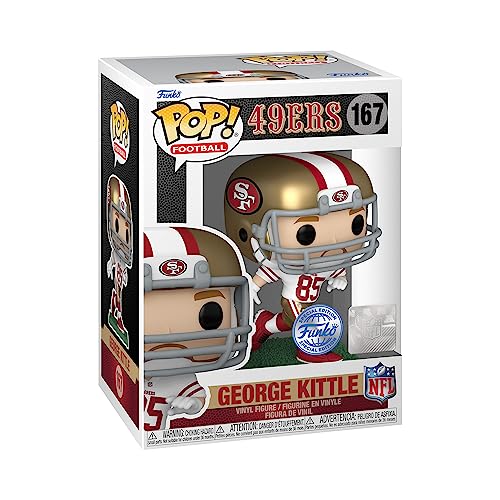 En Oferta Funko Pop! Nfl: 49Ers - George Kittle - Figura De Vinilo Coleccionable - Idea De Regalo- Mercancia Oficial - Juguetes Para Niños Y Adultos - Sports Fans - Muñeco Para Coleccionistas Y Exposición