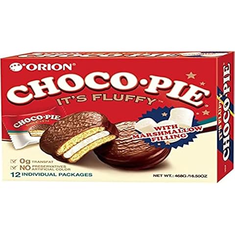 Orion Snack Pies (Choco Pie), 1.23 Ounce (Pack of 12) Cover