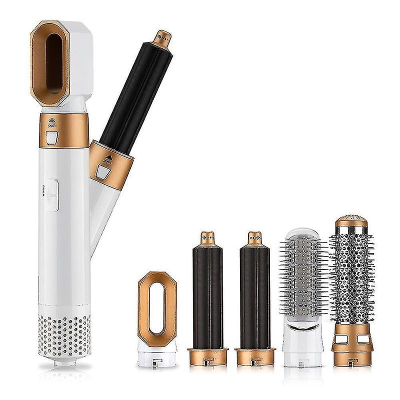 Image of Drumstone ( Special 10+6 Years Warranty ) 5-in-1 Hair Dryer Brush for Straightening, Curling, Volumizing & Blow Drying - Ladies Special Hair Styler with Negative Ion Technology, Valentine Gift