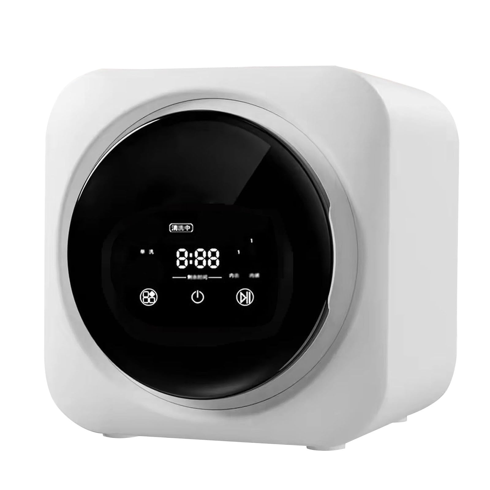 Mini Pralka I Suszarka 2 W 1, Pralka Do Prania Bielizny 3,5 L, Bęben Wewnętrzny Ze Stali Nierdzewnej, Do Mieszkań Kampery, Akademiki I Domy wall-mounted