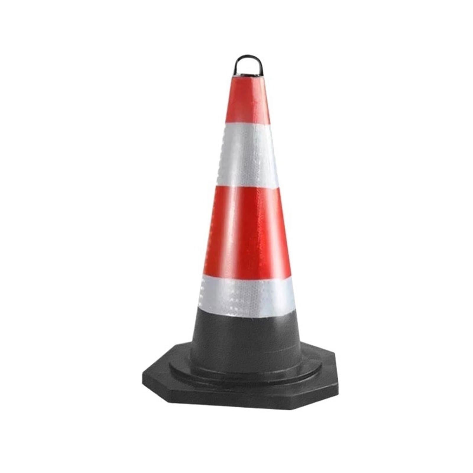 Cône de signalisation Lot de 5 cônes réfléchissants avec poignée for la conduite en stationnement Route(XXL)