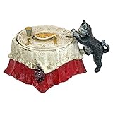 Design Toscano Fish for Cat Die Cast Iron Mechanical Coin Bank