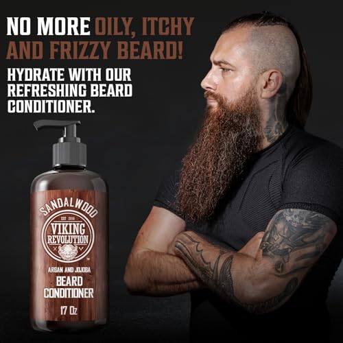 Viking Revolution BP0203 Beard Conditioner W/Argan & Jojoba Oils thumb #1