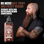Viking Revolution Beard Conditioner w/Argan & Jojoba Oils - Softens & Strengthens - Sandalwood Scent - Beard Conditioner w/Beard Oil (17oz Conditioner) - Image 2