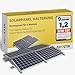 Produktbild Avoltik 4x Flachdachhalterung für Solarmodule ohne Bohren I PV Halterung Flachdach oder Boden I Solarmodul Halterung Flachdach I einfache Montage, flexible Ausrichtung, robust & langlebig 0% MwSt