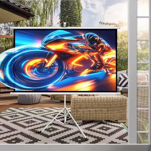 Pantalla de proyector portátil 60in 4:3 con soporte