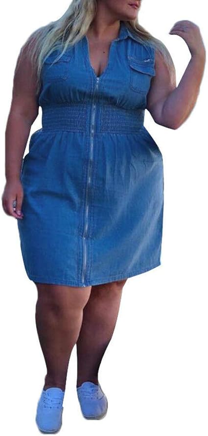 casual denim dress