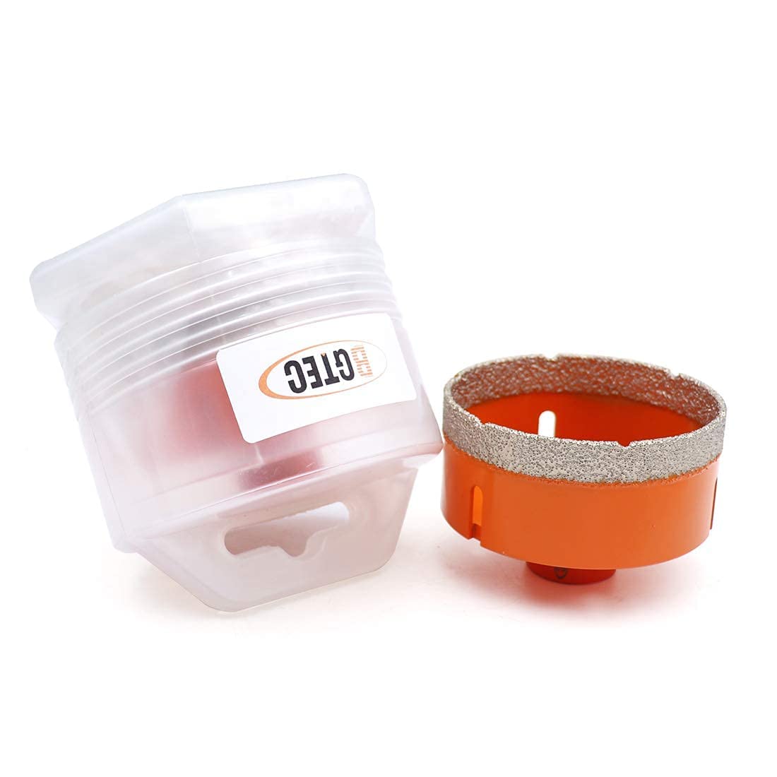 BGTEC Brocas de Diamante Seco para Baldosas de Porcelana Mármol de Cerámica Ladrillo M14 Hilo 2 piezas Diámetro 90 mm