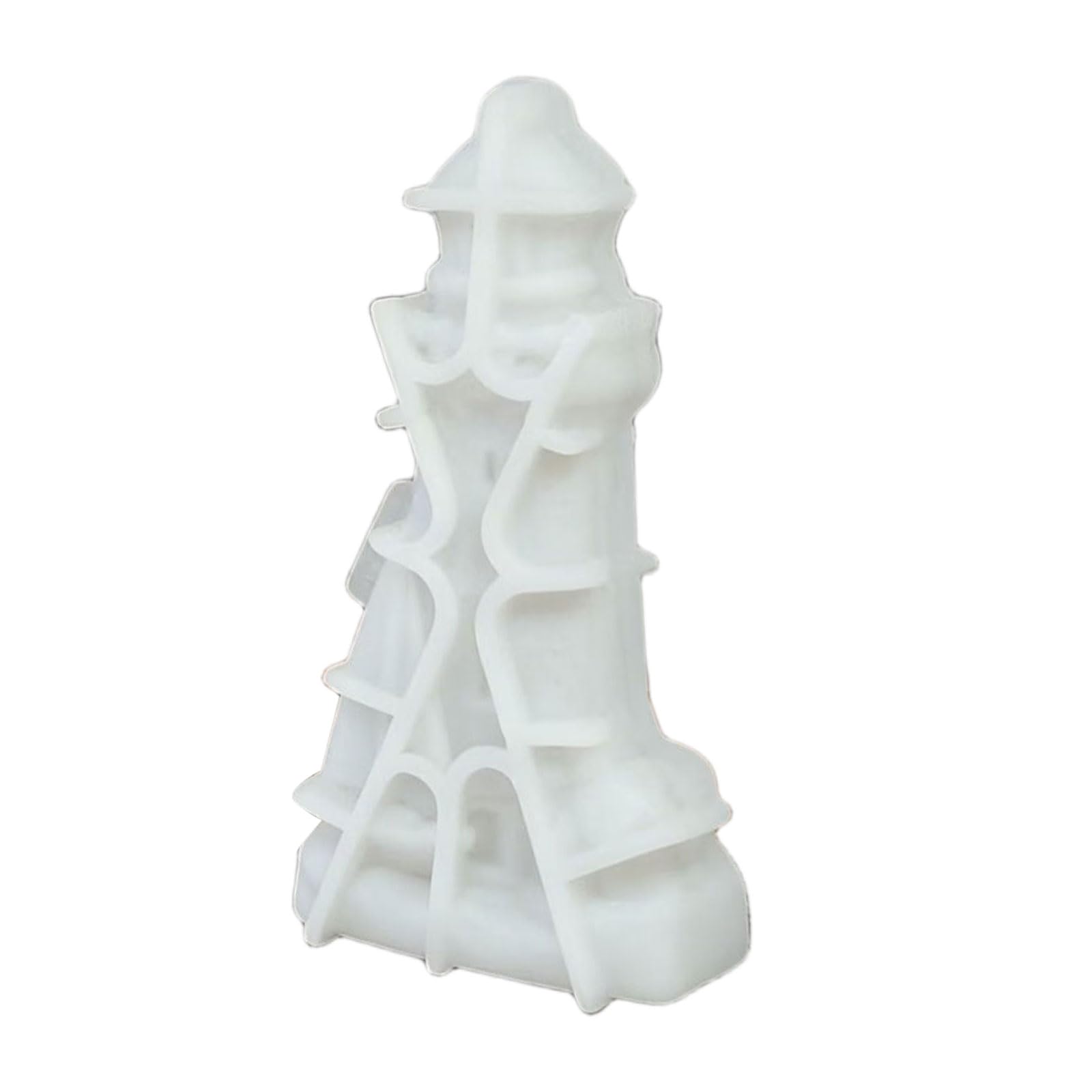 MIDOKSTUA Lighthouse Silicone Molds Multipurpose Silicone Molds for Concrete Sculpture Gypsum Decoration Concrete Guidepost Deck Cast