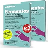 MyPetPrime Probioticos Perros 6,5 m UFC | antidiarreico para Perros Sustain Perros diarrea probióticos digestivos para Perros | con inulina (60 Comprimidos)
