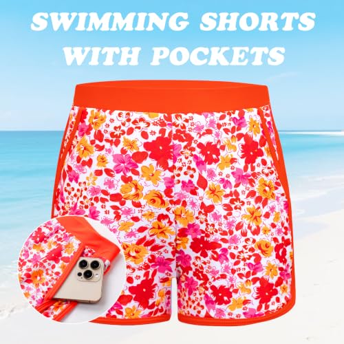 Image of Alakuoti Girls Rash Guard Swimsuit Two Piece Bathing Suit UPF 50+ Sun Protection Long Sleeve Swimwear 6-14 Years
