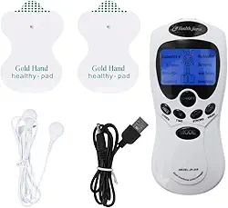 Andoer Estimulador Muscular do agregado familiar Portátil Multi-funcional Digital Meridiano Massageador Acupuntura Terapia Máquina Shaper Shaper Do Corpo