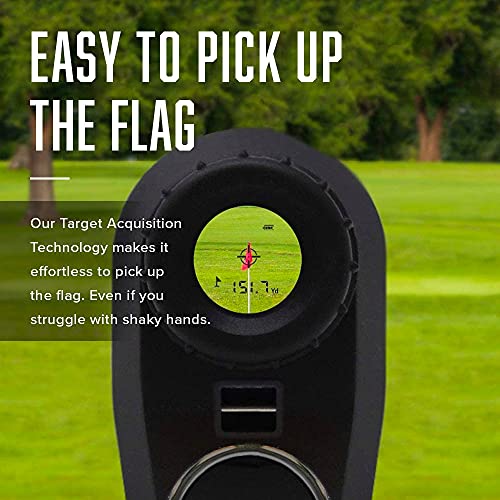 Precision Pro NX7 Golf Rangefinder, Laser Golf Range Finder, 600 Yard
