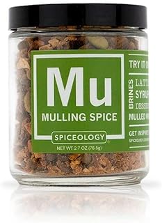 Spiceology - Mulling Spice - Mulled Wine and Cider Spice Blend - Use On: Lattes, Brines, Syrups, Desserts, and Mulled Wine...