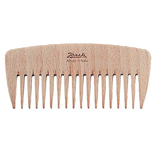 Peigne Jäneke en bois de hêtre naturel de 30 g pour le soin quotidien des cheveux