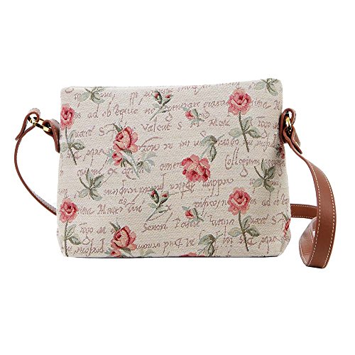 Image of Signare Tapestry Crossbody Bag Sling Shoulder Purse for Women
