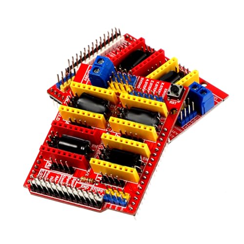 MAGICLULU 2pcs A4988 Version 3 3d Printer Cnc Driver Board, Expansion Shield for Engraving Machines, 12-36v Dc, Pwm Spin