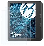 Bruni Schutzfolie kompatibel mit Tolino Vision 6 Folie, glasklare Displayschutzfolie (2X)