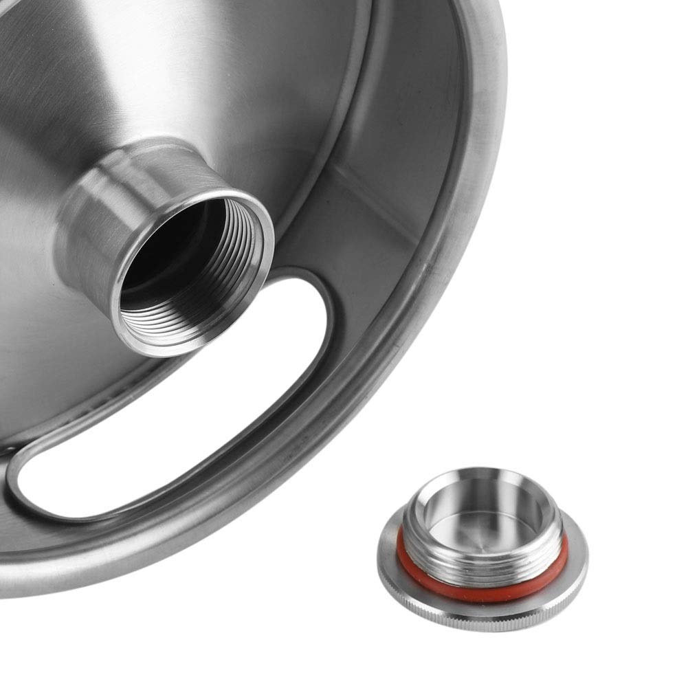 Baril de Bière, Mini Baril de Bière en Acier Inoxydable 5L Avec Couvercle en Spirale Pratique Accueil Hôtel Fournitures