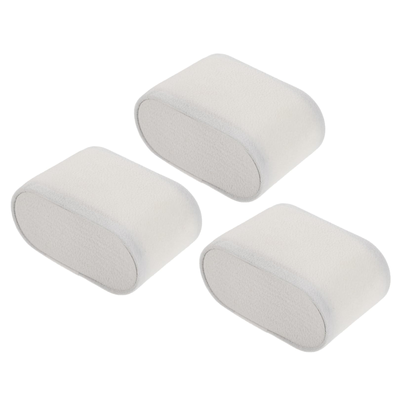 LIFKOME 6 pcs watch pillow ornament display stand bracelet pillow bracelet cushion watch stand wristbands bracelets jewelry display cushion sponge bracelet holder Pearl fleece white