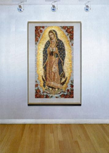 Miniatura 2 de "Virgen de Guadalupe" GRAN foto mosaico collage Jesús By Michael Verlangieri