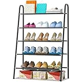 ● Erfüllt seinen Zweck gut - DIY, leicht aber stetig.Es macht vollen Gebrauch von Raum wie die Schuhe mit hohen Absätzen zu speichern, Ballettschuhe, Freizeitschuhe, Kinderschuhe usw.