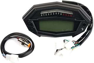 Tachometer Odometer For Kawasaki Z1000 Tachometer Hour Meter Odometer Digital Speedometer Gear Indicator Motorcycle 7colors Speedometer Adjust
