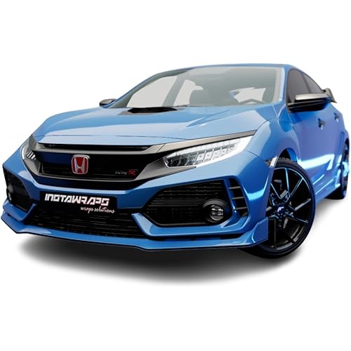 3M Car Wrap Roll 2080 Gloss Intense Blue | G47 | (5ft x 50ft (250 Sq/ft)) | Automotive Vinyl Wrap for Cars - Car Interior Wrap & Exterior | w/Free Instawraps Pro Glove