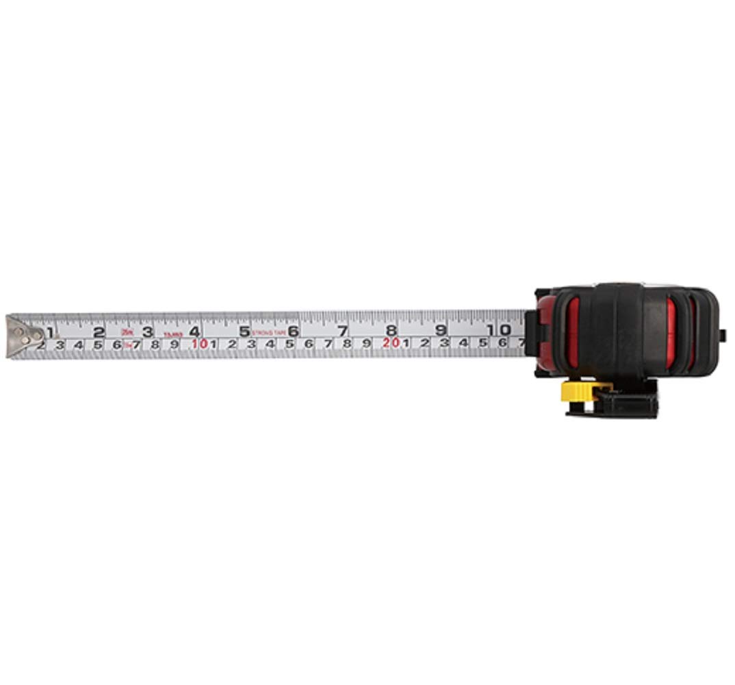TAJIMA Tape Measure SAE & Metric Scale 25ft/7.5m x 1.1 inch GSLock