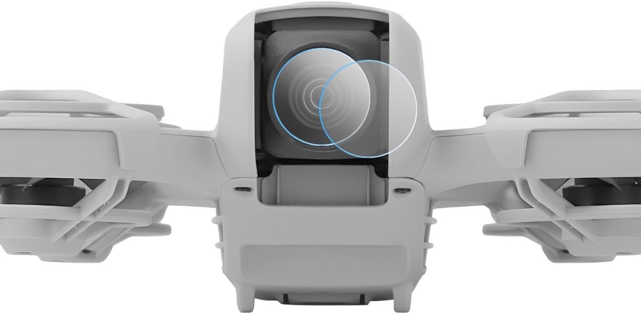 2 Pieces Lens Protector for DJI NEO, Lens Tempered Film Gimbal Protective Film Explosion-Proof Film 9H Hardness Drone Lens Screen Protector for DJI NEO