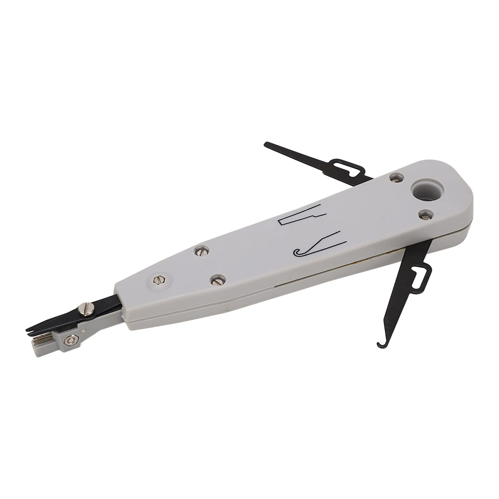 Kit d'outils réseau 12,7 cm Hernet Câble de Sertissage Câble Réseau Portable Te avec Pince Crim, Pince à dénuder, Câbles Cat5e Cat6,