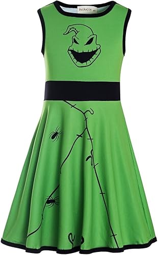 Disfraz clásico de Oogie Boogie de Nightmare Before Christmas para niñas, vestido de Sally Jack Oogie Zero