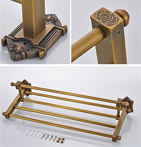 Porte-serviettes de salle de bain robuste pour optimiser les petits espaces - 2