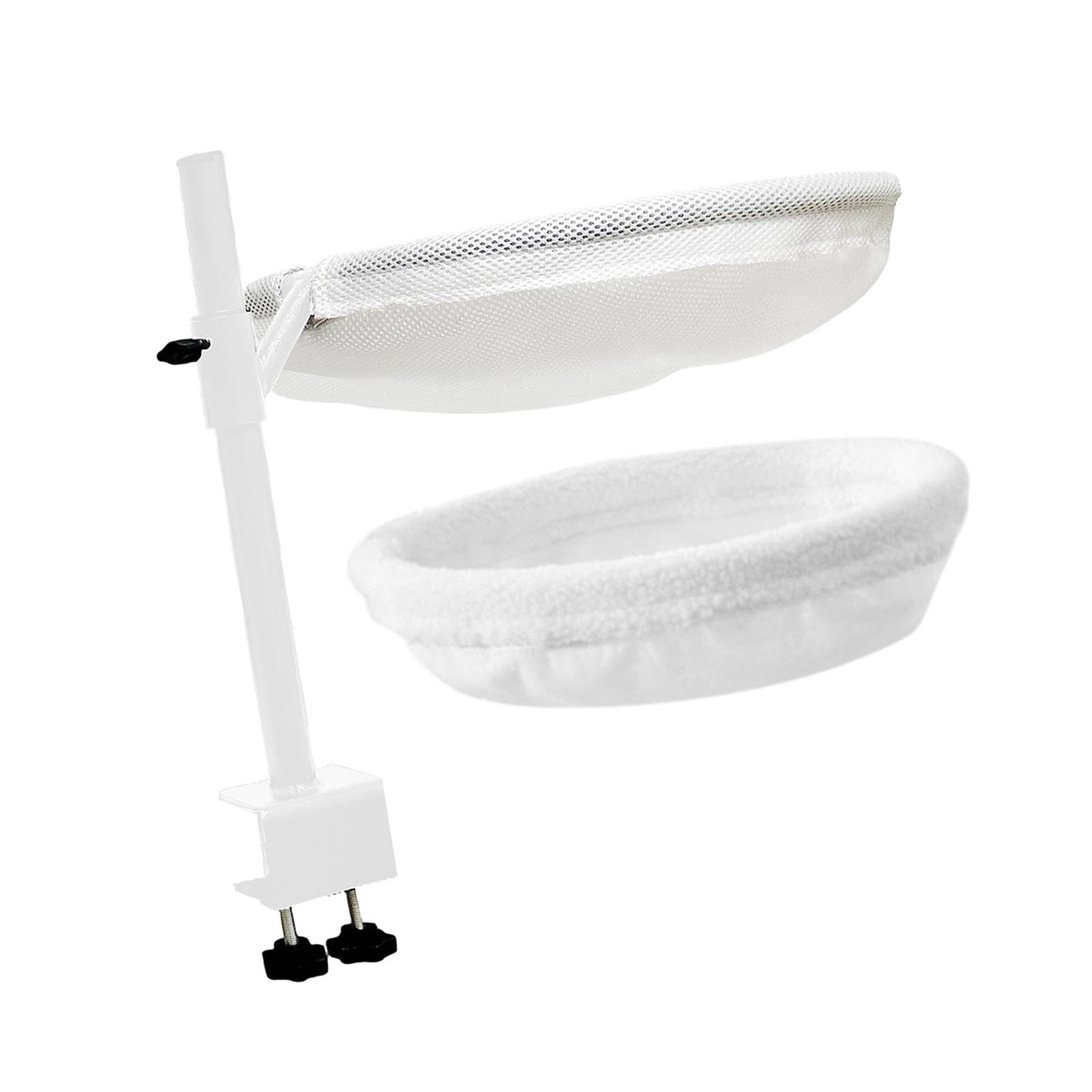 Nid pour animaux de compagnie rotatif lit pour chat pour bureau blanc
