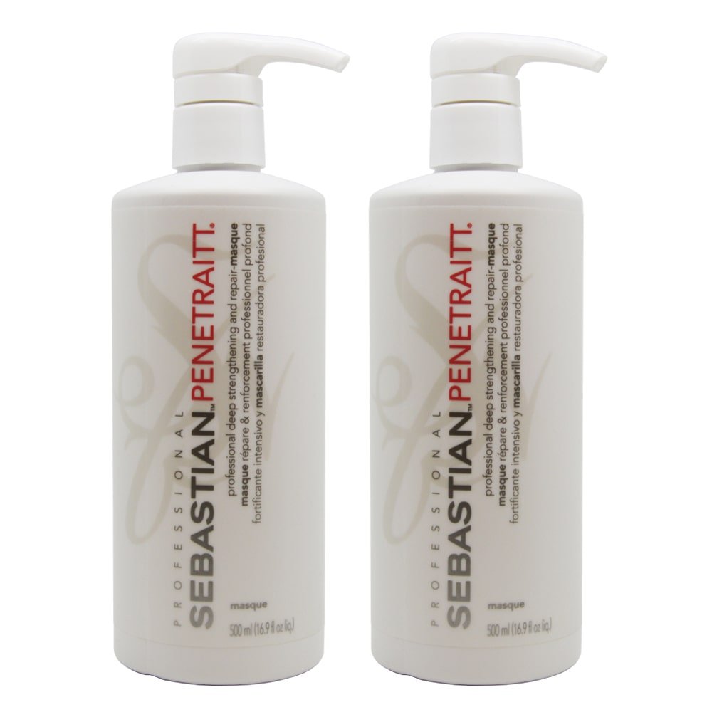 PREZ SEBA Penetraitt Professional Deep Strengthening and Repair Masque, 16.9 oz (2pack)