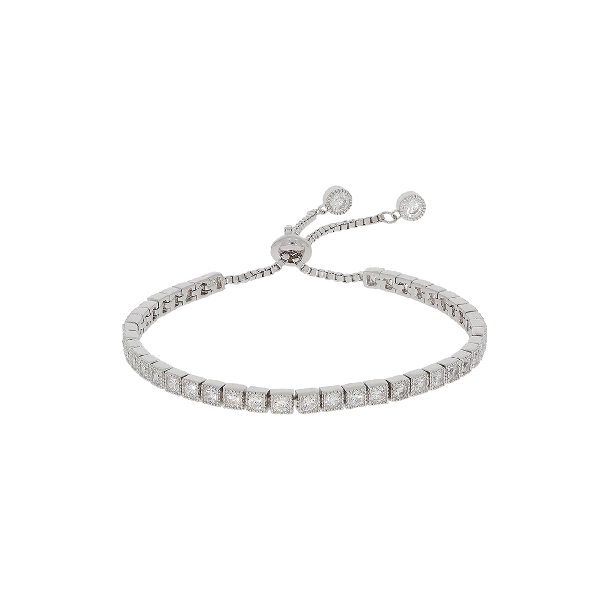 ANAYRA FINE SILVER JEWELLERY 925 Sterling Silver Adjustable Zircon Bracelet for Women - Minimalist Jewellery Aesthetic Sterling Silver Bracelet for Women | Hallmark Certified (B0B7DJBJD1) Amazon Price History, Amazon Price Tracker