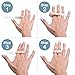 ZenToes Finger Buddy Wraps(Orthopedic Brace) to Treat Broken Finger, Set of 4