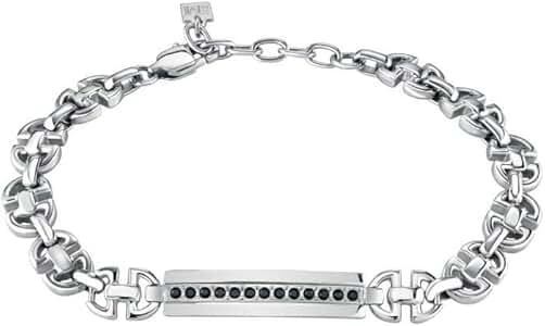Pulsera De Acero Inoxidable Enso Para Hombre EMB0009B Negro
