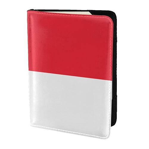 Singapore Flag Travel Passport Holder Cover Wallet Leather Case Travel