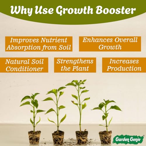 Image of Garden Genie Growth Booster Liquid Fertilizer for Plants, 250ml