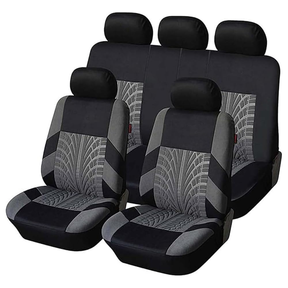 QYETRGF Car Seat Covers for Ford Fiesta/Fiesta Zetec S/Fiesta Mountune/Fiesta St 2000-2025, Fit Full Set Car Seat Protectors Car Seat Accessories