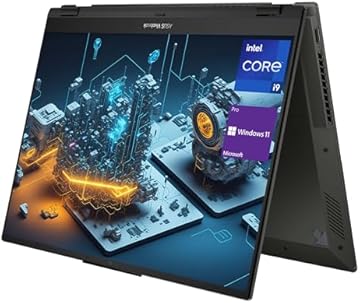 Business Vivobook S 16 Flip 2-in-1 Laptop, 16" WUXGA Touchscreen, Intel Core i9-13900H, 40GB SSD, 4TB SSD, Webcam, HDMI, Wi-Fi 6, Windows 11 Pro, Midnight Black