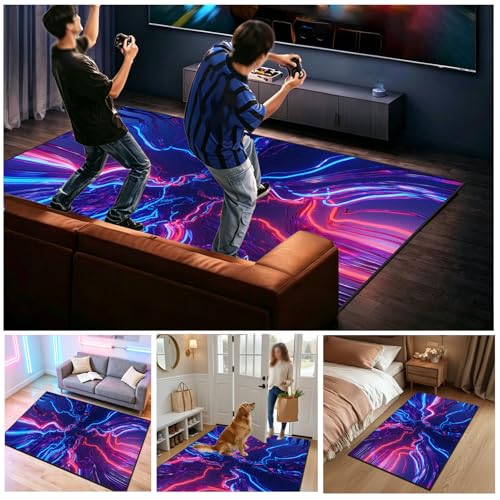 Tapis de jeu gaming 3D pour transformer la chambre d'ado - 6