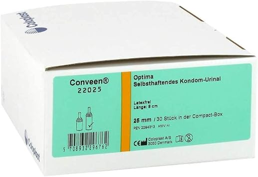 Conveen Optima Sheath - 25mm - 8cm long Length x30 - Ref 22025