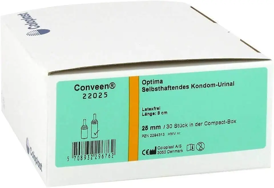 CONVEEN Optima Kondom Urinal 8 cm 25 mm 22025 30 St