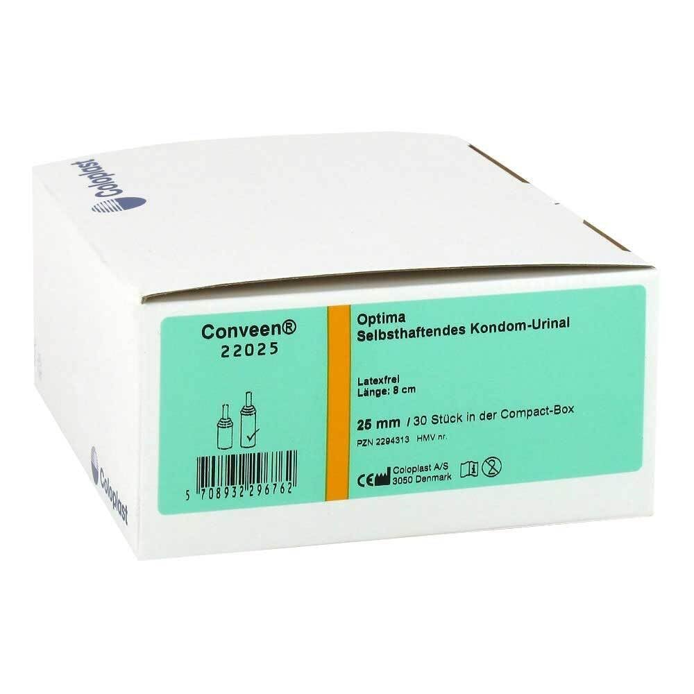 Conveen Optima Sheath - 25mm - 8cm long Length (x30) - Ref: 22025