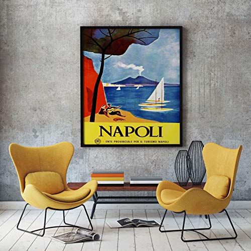 Napoli Italia Napoli Stampa Italia Poster Italiana...